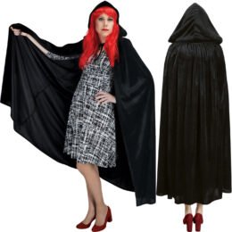 Velvet Cape | Black