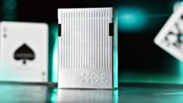 NOC Limited Edition 3000X3 Silver/Teal Species X Playing Cards