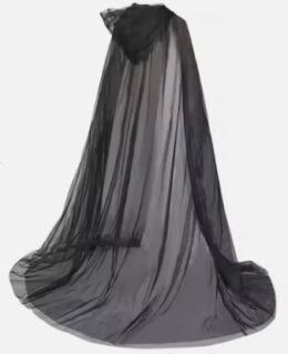 Translucent Mesh Cape