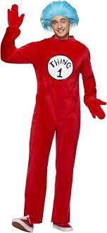 Dr Seuss Thing 1 and 2 | Adult Large