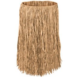 Long Straw Hula Skirt