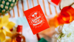 Summer NOC Pro Sunset Orange Playing Cards
