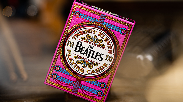 The Beatles Playing Cards | Pink