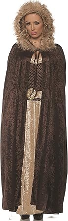 Renaissance Cape with Hood | Brown