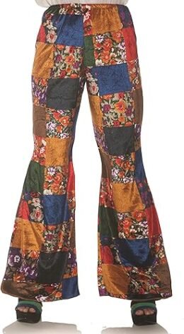 70s Patchwork Bell Bottoms | Large/Extra Large