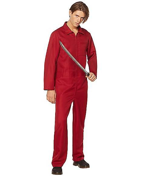 Red Boiler Suit | Plus Size
