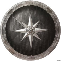 Silver and Black Shield