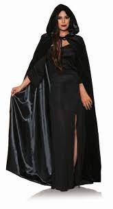 Black Hooded Cape