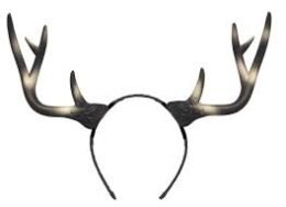 Deer Horns | Grey and Black