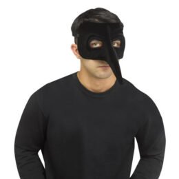 Velvet Raven Venetian Mask