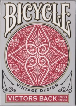 Bicycle Victors Back Playing Cards | Red