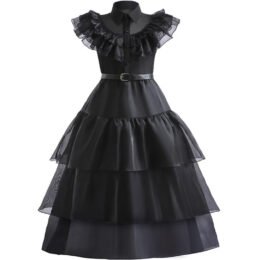 Wednesday Addams Party Dress | Child Extra Large