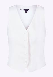 White Poker Dealer Vest | Large/X-Large