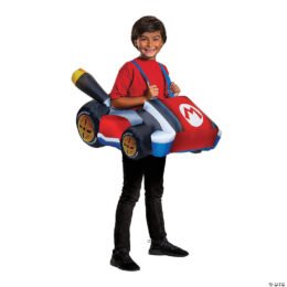 Nintendo Super Mario Brothers Mario Kart | Child One Size