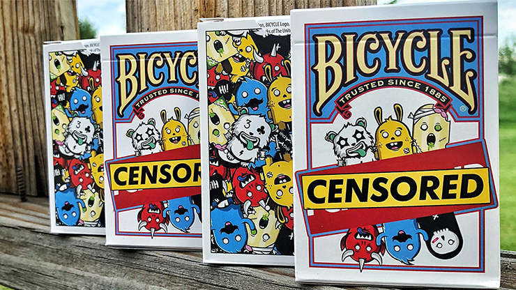 Censored Bicycle Playing Cards