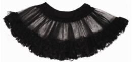 Lace Petticoat Black