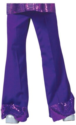 Purple Disco Trousers | 56"-58"