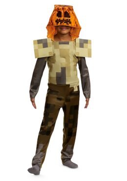 Minecraft Husk Jack-O-Lantern | Large