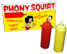 Phony Squirt Mustard Bottle