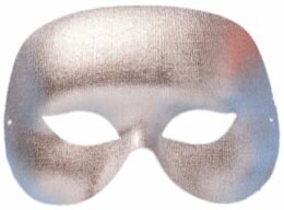 Silver Half Mask