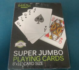 Super Jumbo Playing Cards  by Table Top Games