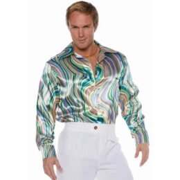 Disco Swirls Shirt | XXL