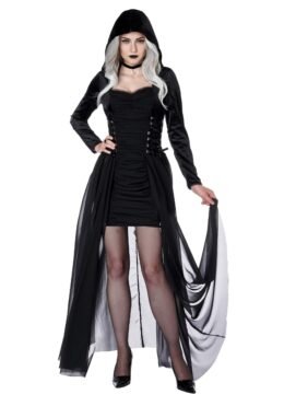 Gothic Hooded Dress | Medium