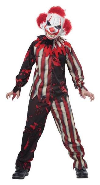 Killer Carnival Clown | Child Large