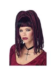 Demonika Wig | Burgundy & Black