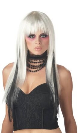 Chopstix Wig | White & Black