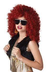 Dance Hall Diva Wig | Burgundy
