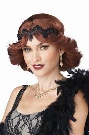 20's Glitz and Glamour Wig | Auburn