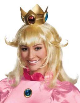 Super Mario Brothers Princess Peach Wig