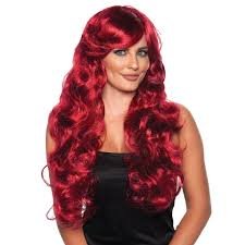 Long Curly Wig | Red