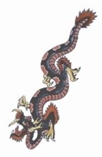Vintage Tattoo | 1930 Dragon