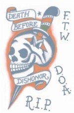 Vintage Tattoo | D.B.D. Skull