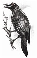 Goth Tattoo | The Raven