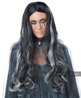Bloody Mary Wig | Black & Grey