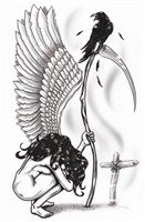 Goth Tattoo | Angel of Death