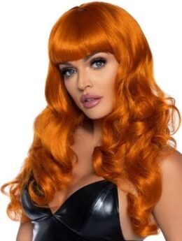 Misfit Long Wavy Wig | Ginger