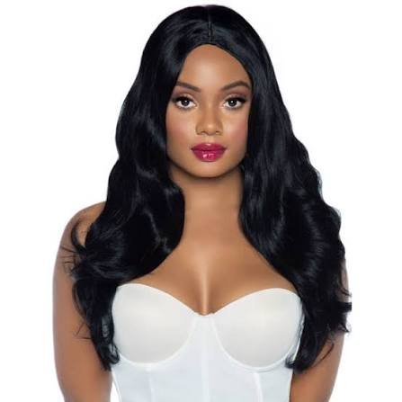 27" Long Wavy Wig | Black