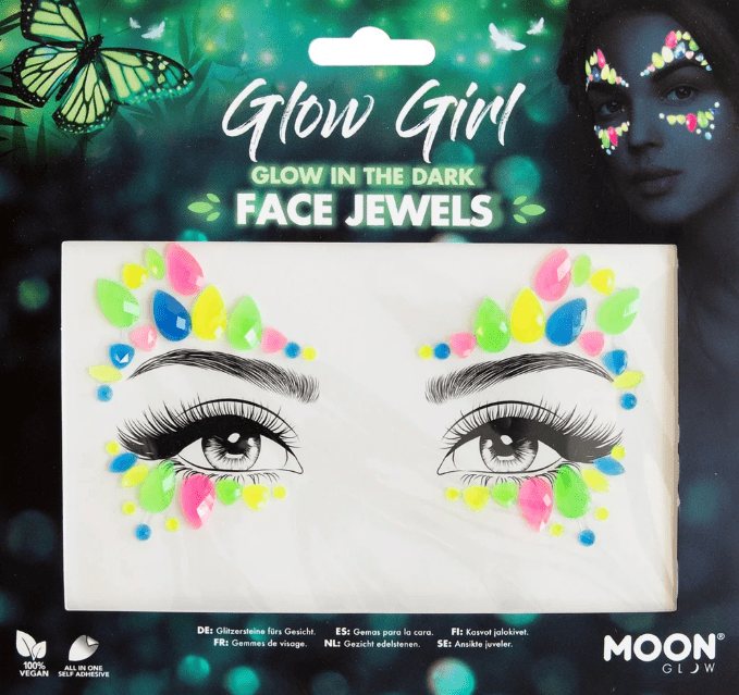 Face Jewels | Glow in the Dark