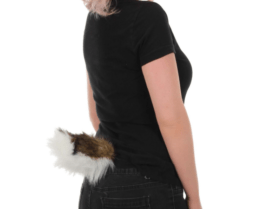 Deluxe White and Brown Tail