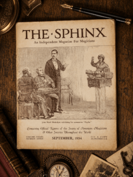 THE SPHINX | Vintage Magic Magazine | September 1934