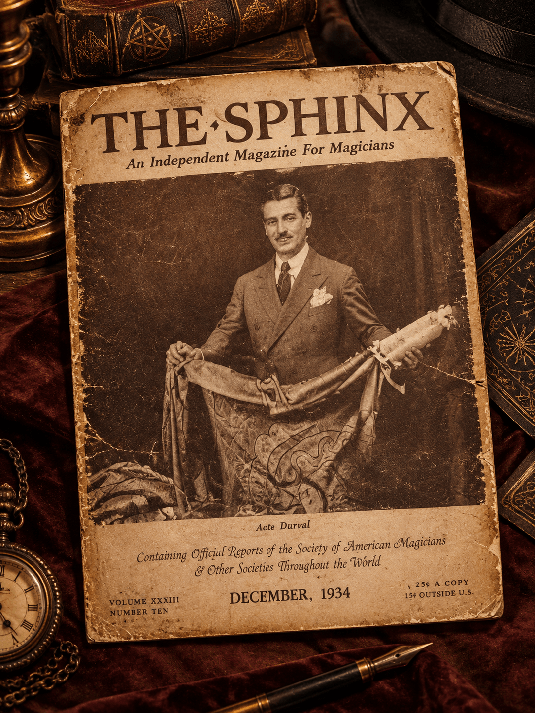 THE SPHINX | Vintage Magic Magazine | December 1934