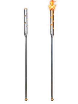 Flaming Torch to Cane | Appearing Cane Attachment
