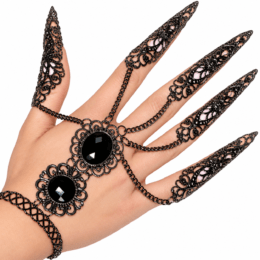 Gothic Chain Bracelet With Claws