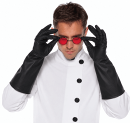 Black Vinyl Gloves
