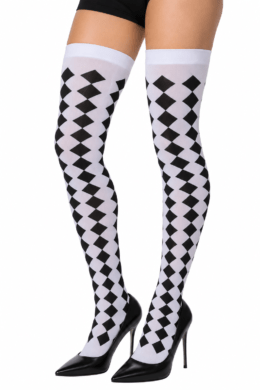 Thigh High Stockings | Harlequin