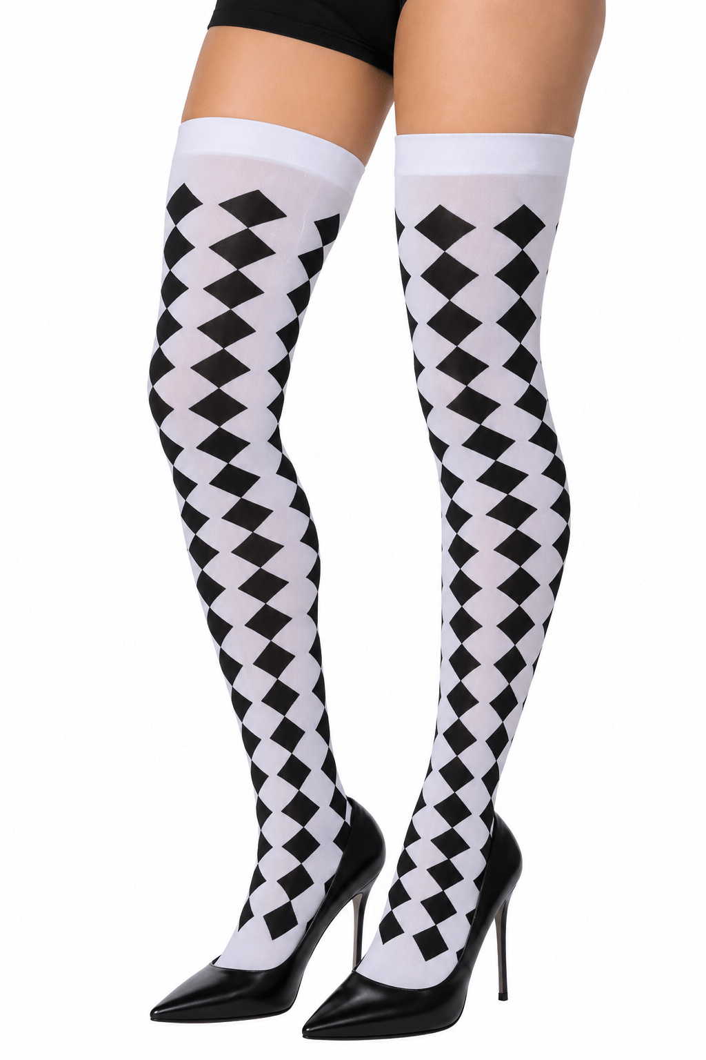 Thigh High Stockings | Harlequin